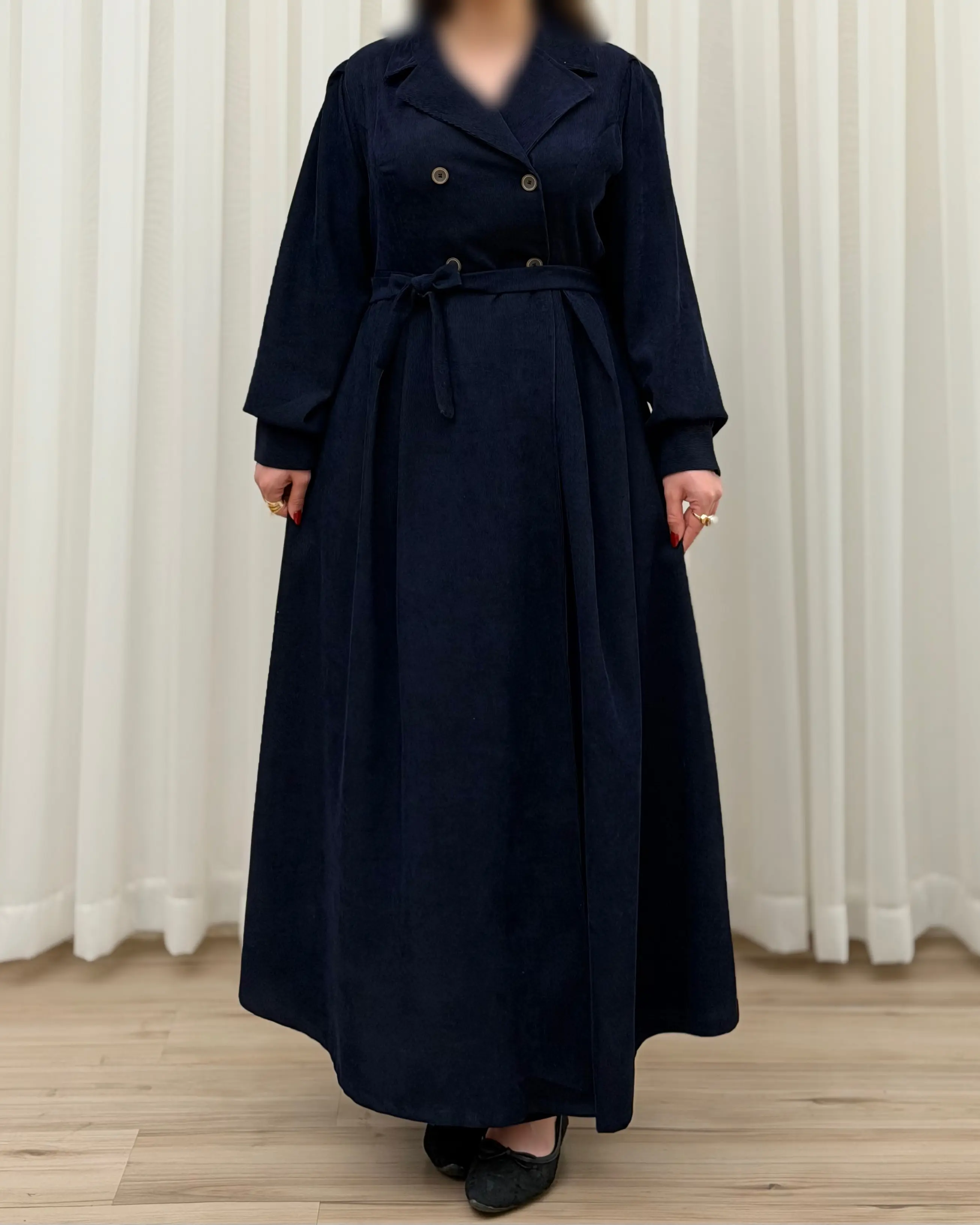 مانتو بلند زنانه مدل هیرا
